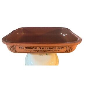 Hrenry Watson Pottery “The Original Clay Lasagne Dish”